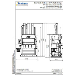 PP1208 Lis na electronic scrap H1090, vázání drátem V1540015