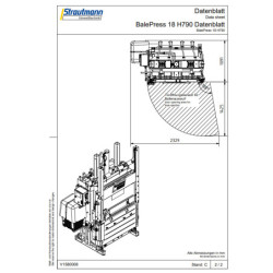 BP18 BalePress 18 strap H790 V1580008