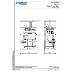 BP3CD BalePress 3 CD V1610006