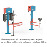 Modul 2 s dvěma sloupy, dvěma rameneny a dvakrát palivo GP 528259