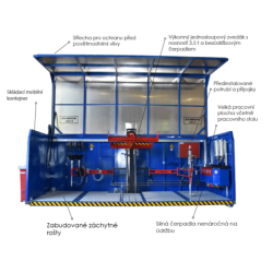 SEDA MDS 8 kontejner DrainLift