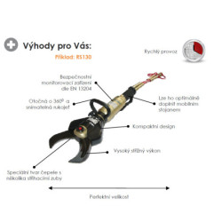 Hydraulické nůžky RS130